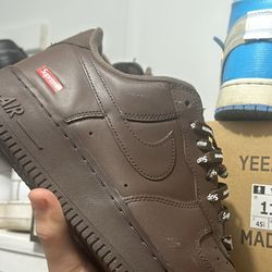 Supreme Af1 Brown