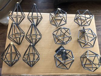 12 Steel And Copper Soldered Shapes 