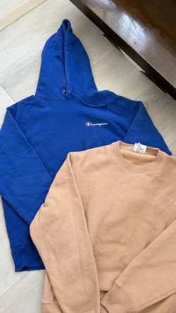 champion crewneck and champion hoodie