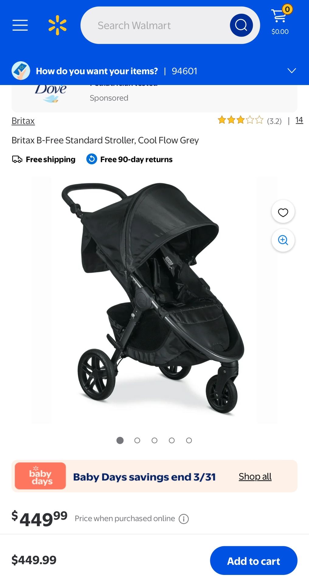 Top Of The Line Baby Stroller. 149$