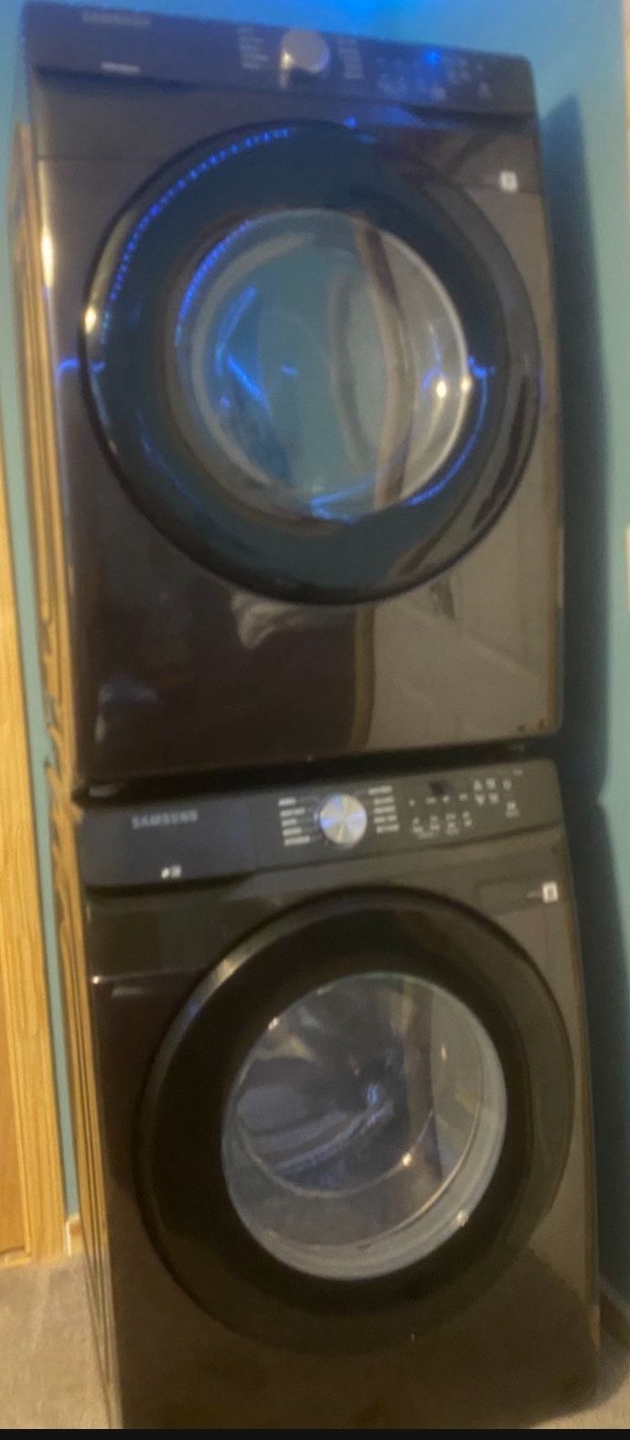 Samsung Washer And Dryer Set Electric 