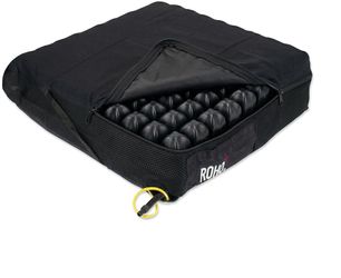 Roho High Profile Wheelchair Cushion 16-17" x 16-17" x 4" – Inflatable Air Seat Cushion with Adjustable Support, Lightweight Medical Air Cell Design