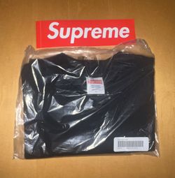 SUPREME FW23 FIGHTER TEE DEF JAM FIGHT FOR NY BLACK NEW SIZE S