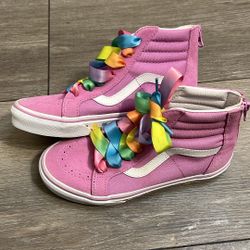 Girls Vans Pink 