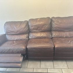 Double Recliner Sofá 
