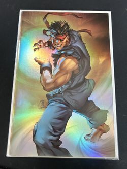 Street Fighter Comics Gold Foil