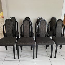 1980s Vintage Retro Dining Chairs