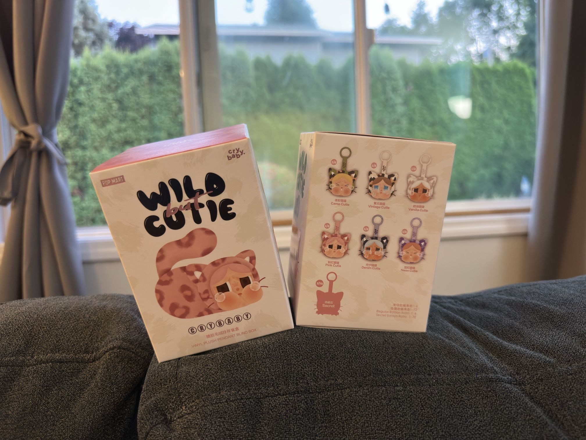 Cry Baby Push Toy Key Chain