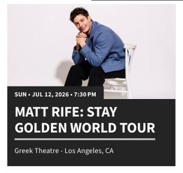 Matt Rife Tickets