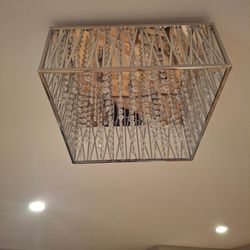 Chandelier 16”X16” 6 1/2” Long - Very Unique Design 