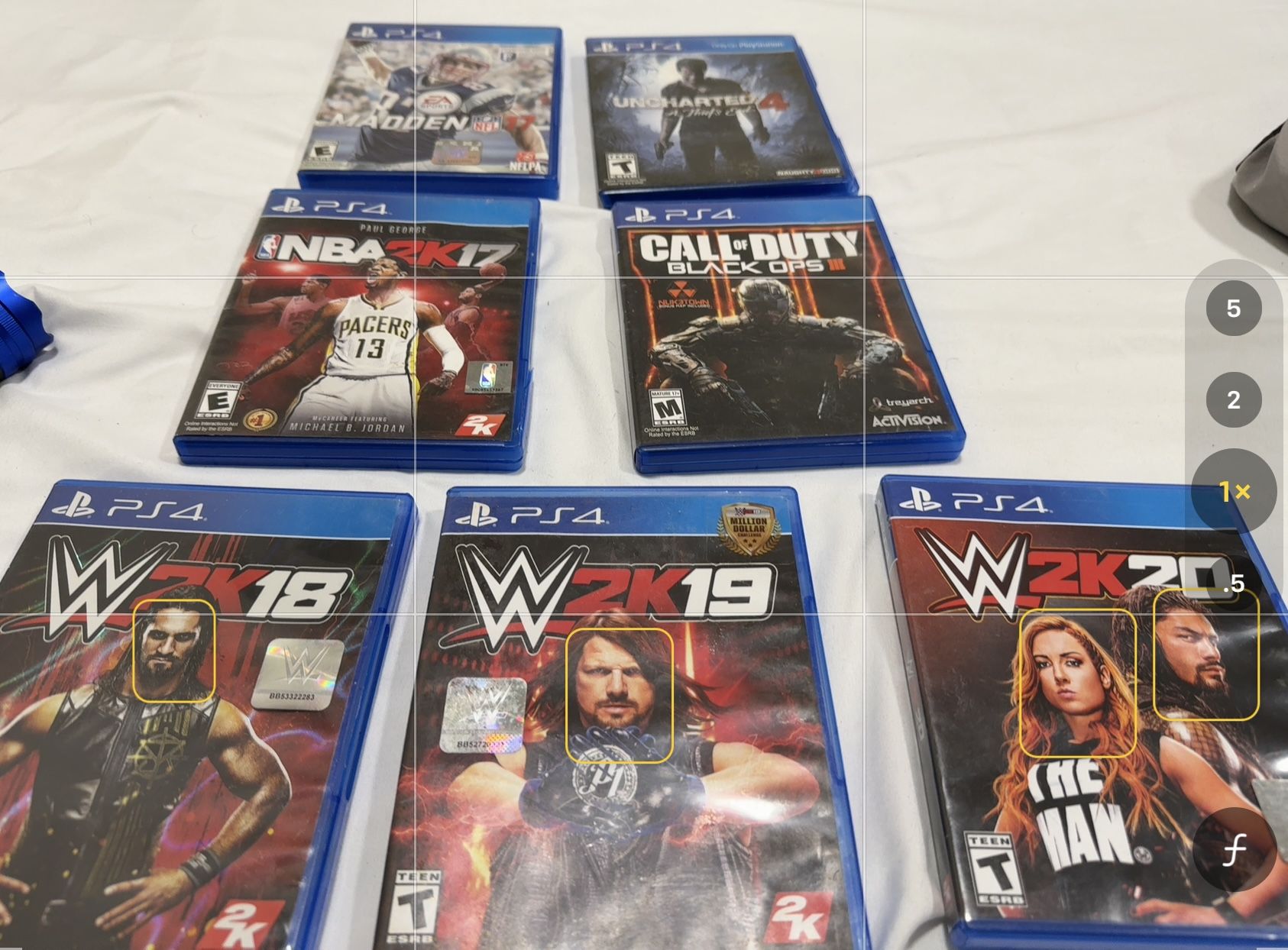 Lot PS4 Games 7 games