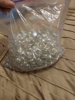 Half Gallon Of Clear Beads