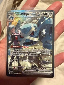 Steven’s Metsgross ex pokemon card