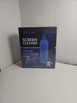 Screen Cleaner Spray (16oz+16oz) – Best Large Cleaning Kit for LCD LED OLED TV, Smartphone, iPad, Laptop, Touchscreen, Computer Monitor, Other Electro