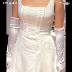Pocket Wedding Dress - New - 1XL