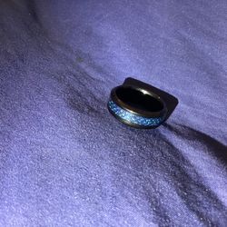 Black An Blue Ring