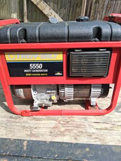 Troy Bilt 5550 Watt Generator