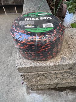 Truck rope 3/8" 145 lb 100 ft polyprop