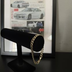 14k Curb Link Bracelet