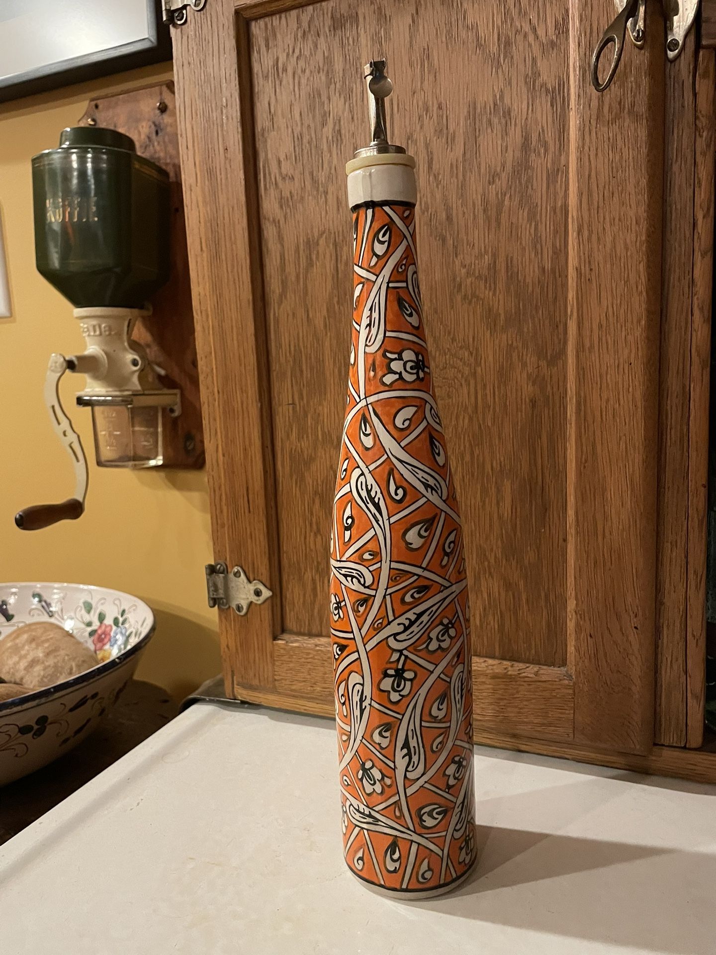 Turkish Olive Oil Bottle. 