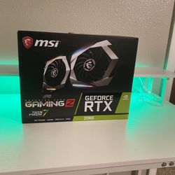 MSI GPU 2060 W/cover