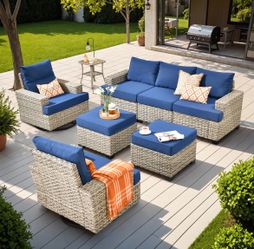 Patio furniture set outdoors new in the box