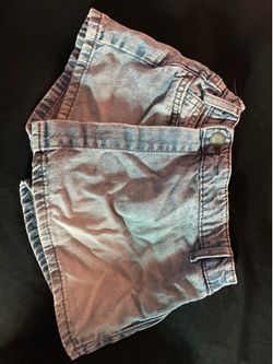 Girls denim skort
