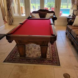 Traditional Slate Pool Table 