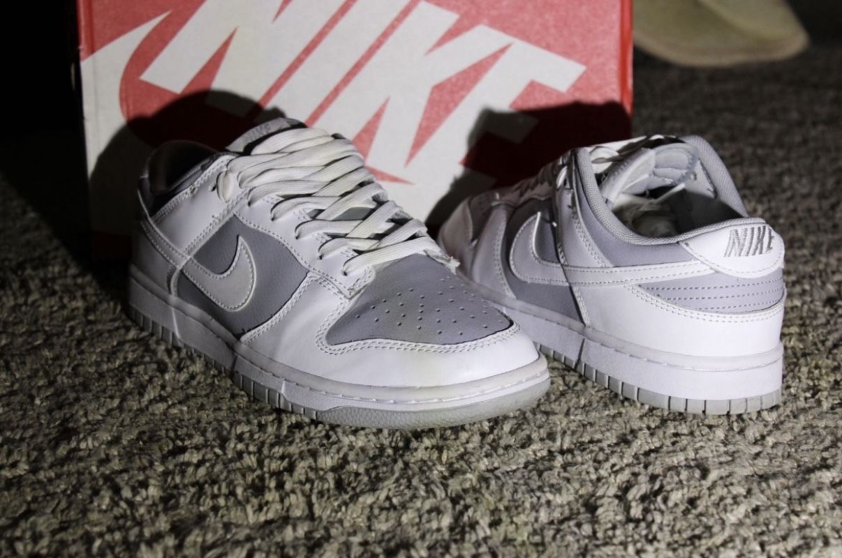 Nike Gray Dunk Low
