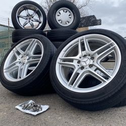 Mercedes AMG Wheels 245/40/18” Michelin 