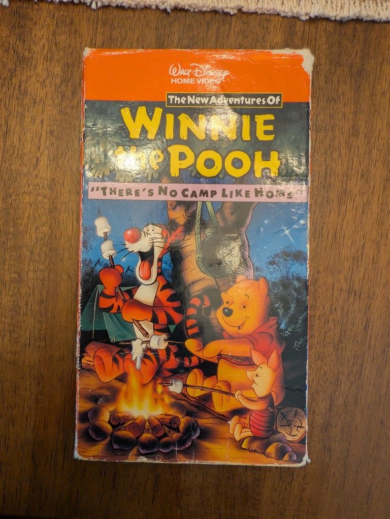 The New Adventures Of Winnie The Pooh Vol 4 VHS There's No Camp Like Home