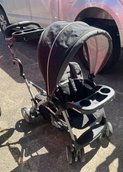 Sit And Stand Double Stroller