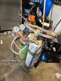 oxy-acetylene torch outfit