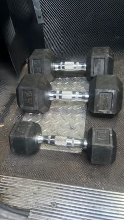 2 /45 and one 10 pounders weights