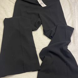 black zara pants 