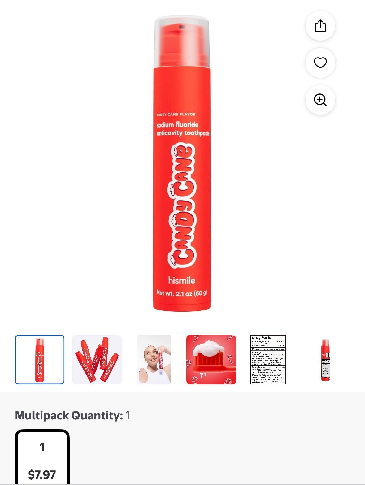 hismile toothpaste 