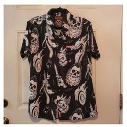 Dixxon women’s rat rod short sleeve medium