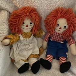 Vintage Raggedy Ann And Andy