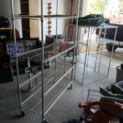 Five Racks Two Large Three Small