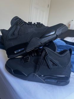 Men Jordan Black Cat 4s