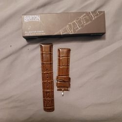 Watch Band, Alligator Grain 22mm