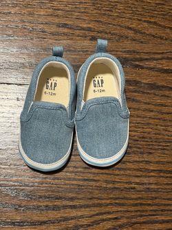 Baby Gap Denim Slip-On Shoes 6-12M