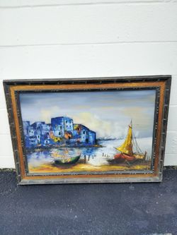 VINTAGE PAINTING ARTISTIC ART