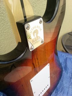 Fender stratocaster guitar Jimi Hendrix collab