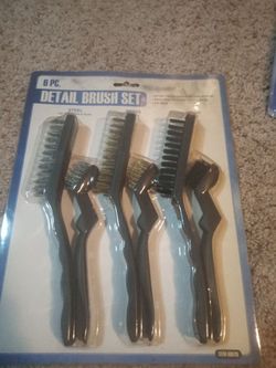 6 piece detail brush set