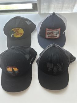 Bass Pro, Columbia, PFG Hats