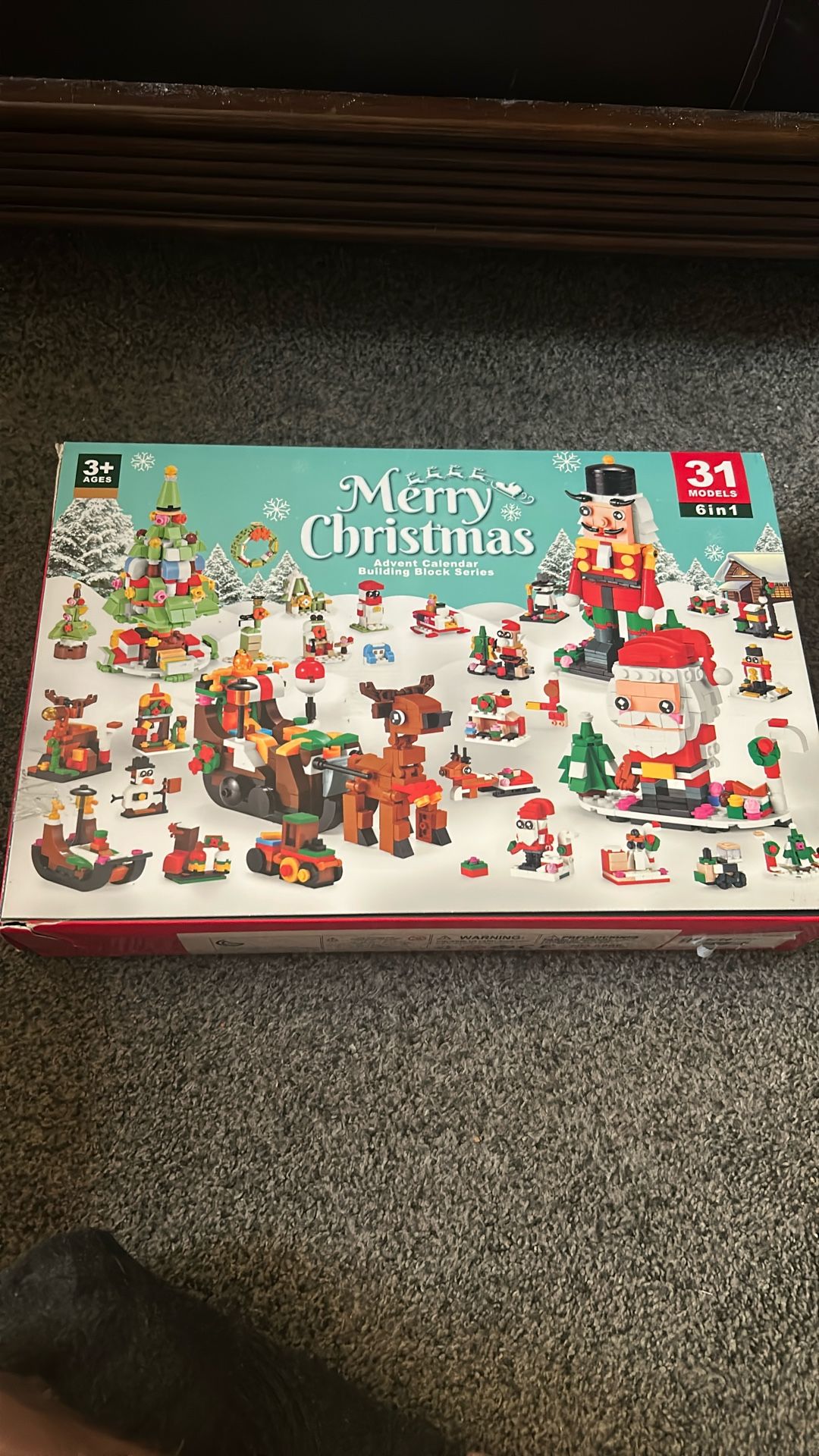 Advent Calendar Building Blocks Similar To Lego 31 Model Build