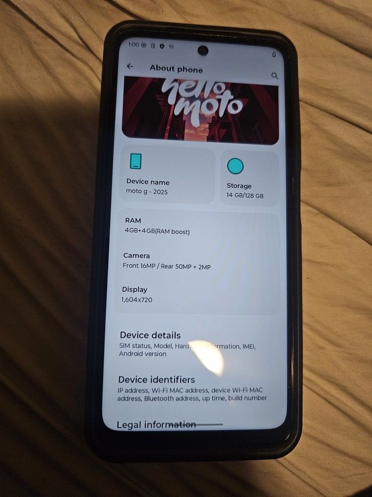 Moto G 5G 2024 128GB