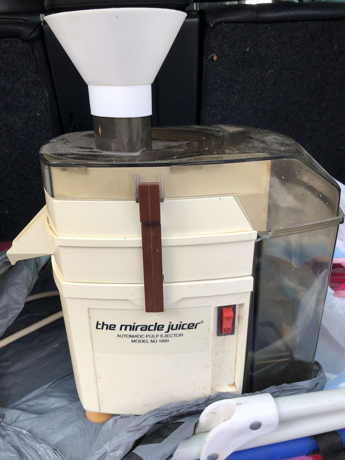 The Miracle Juicer used condition was in storage