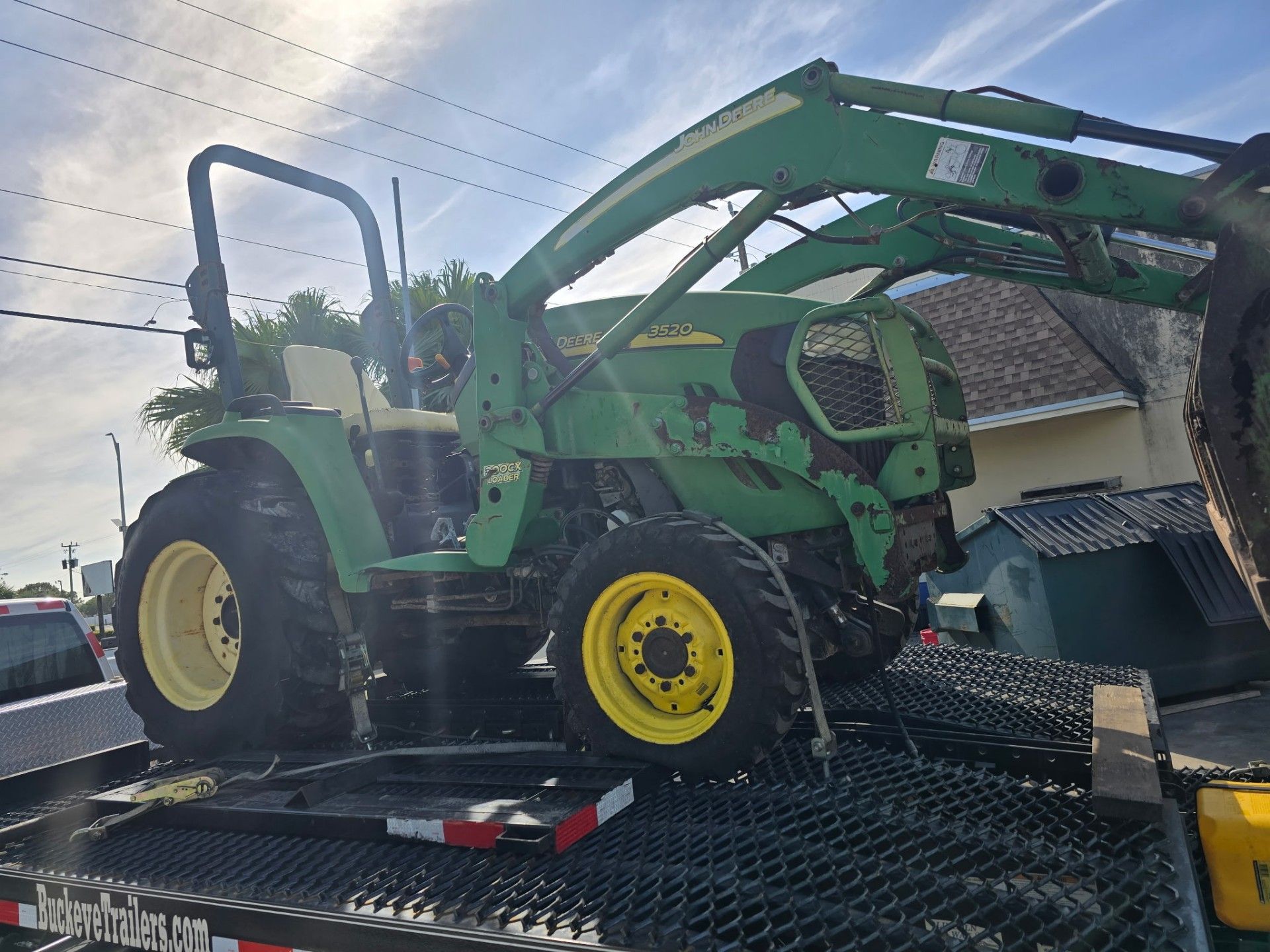 John Deere 3320 4x4 hydrostatic project